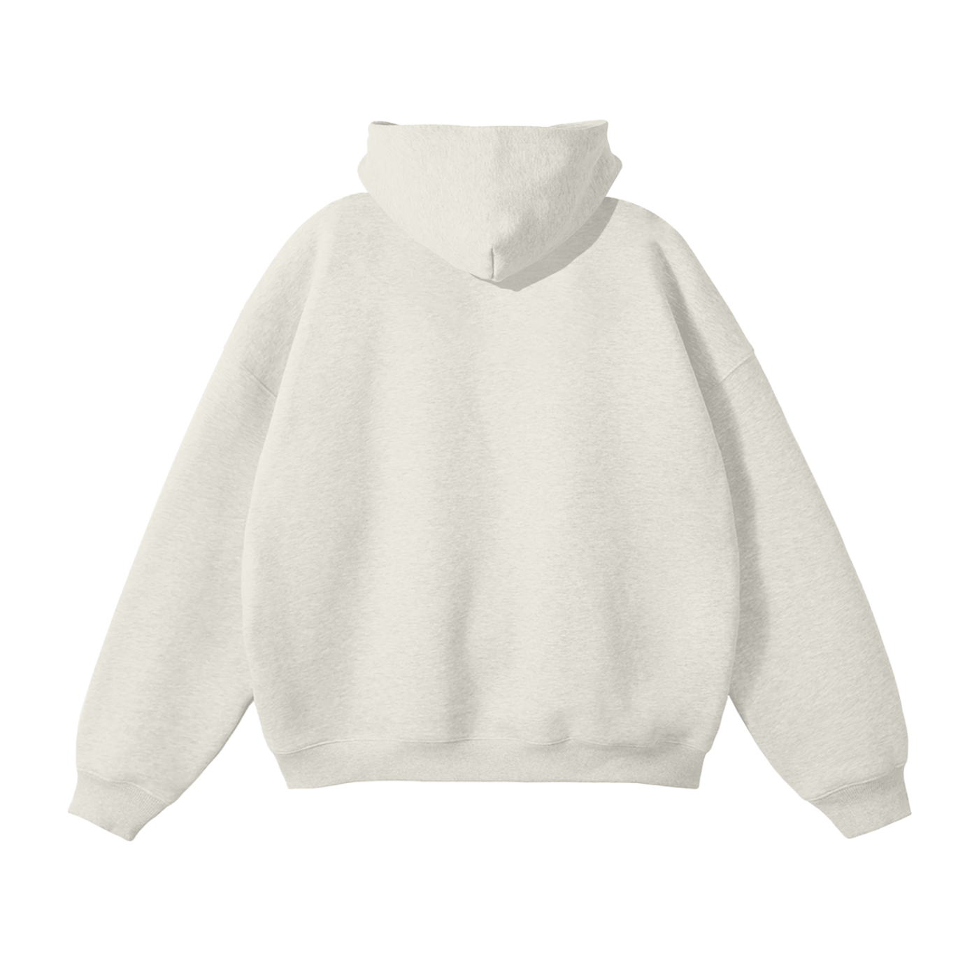 Oversized Hoodie red logo