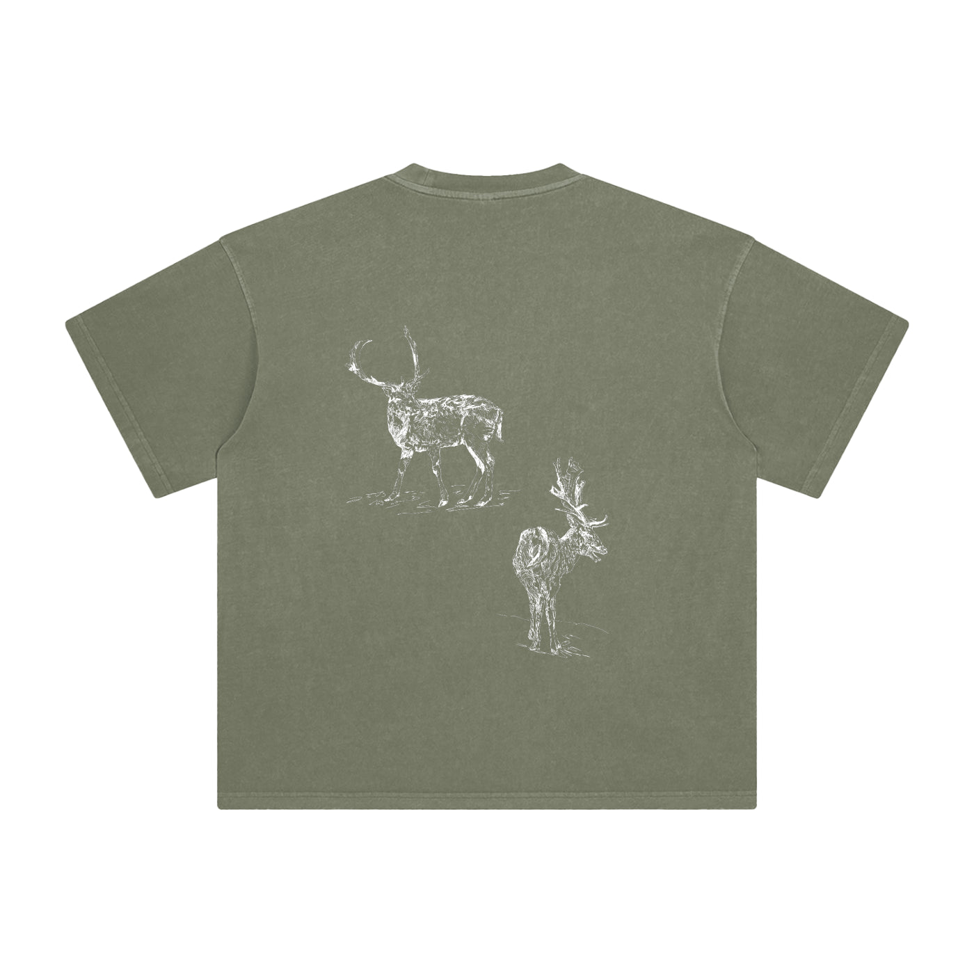 Oversized Deer T-Shirt