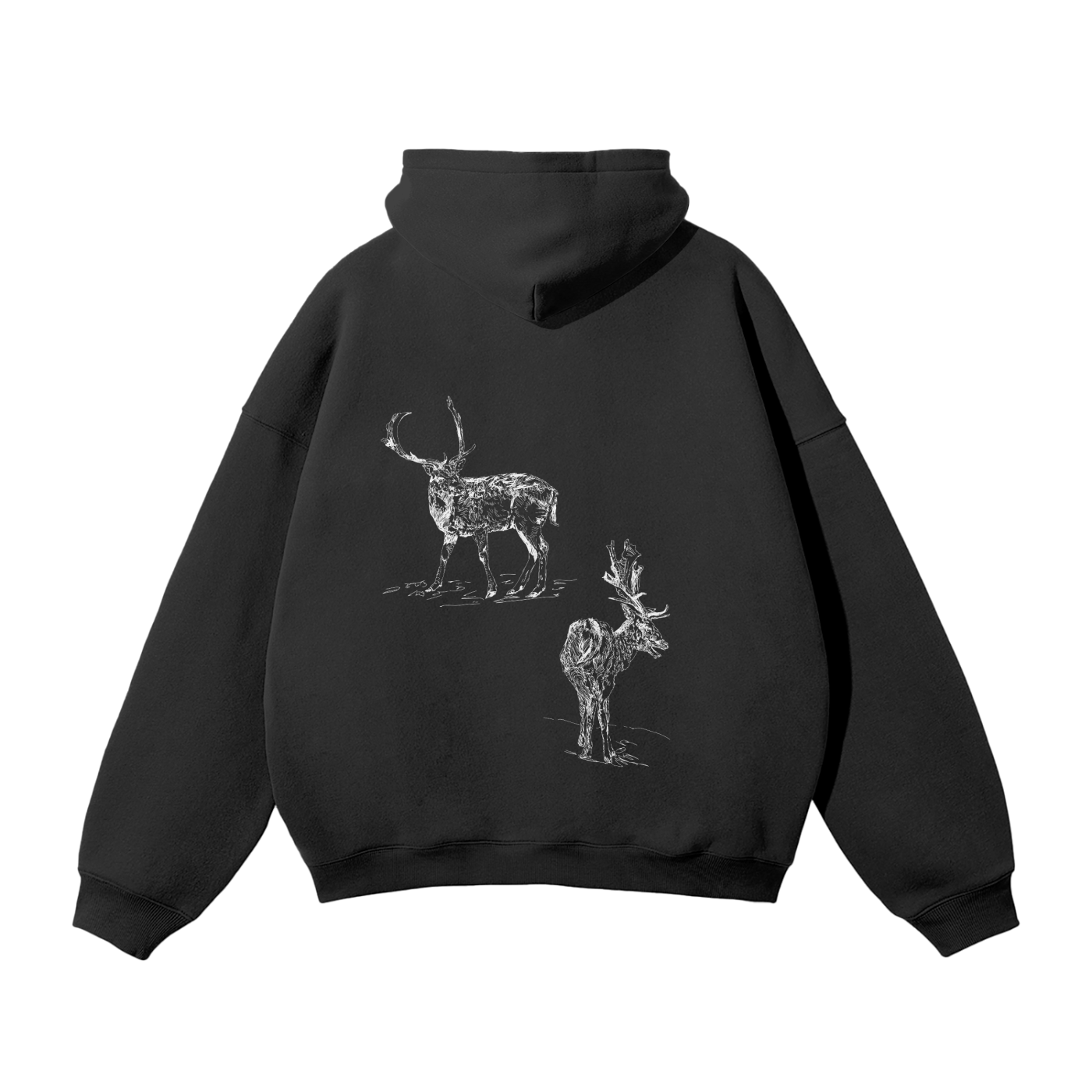 Oversized Deer Hoodie
