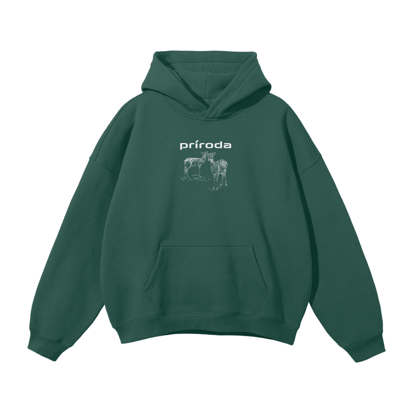 Oversized Deer Hoodie