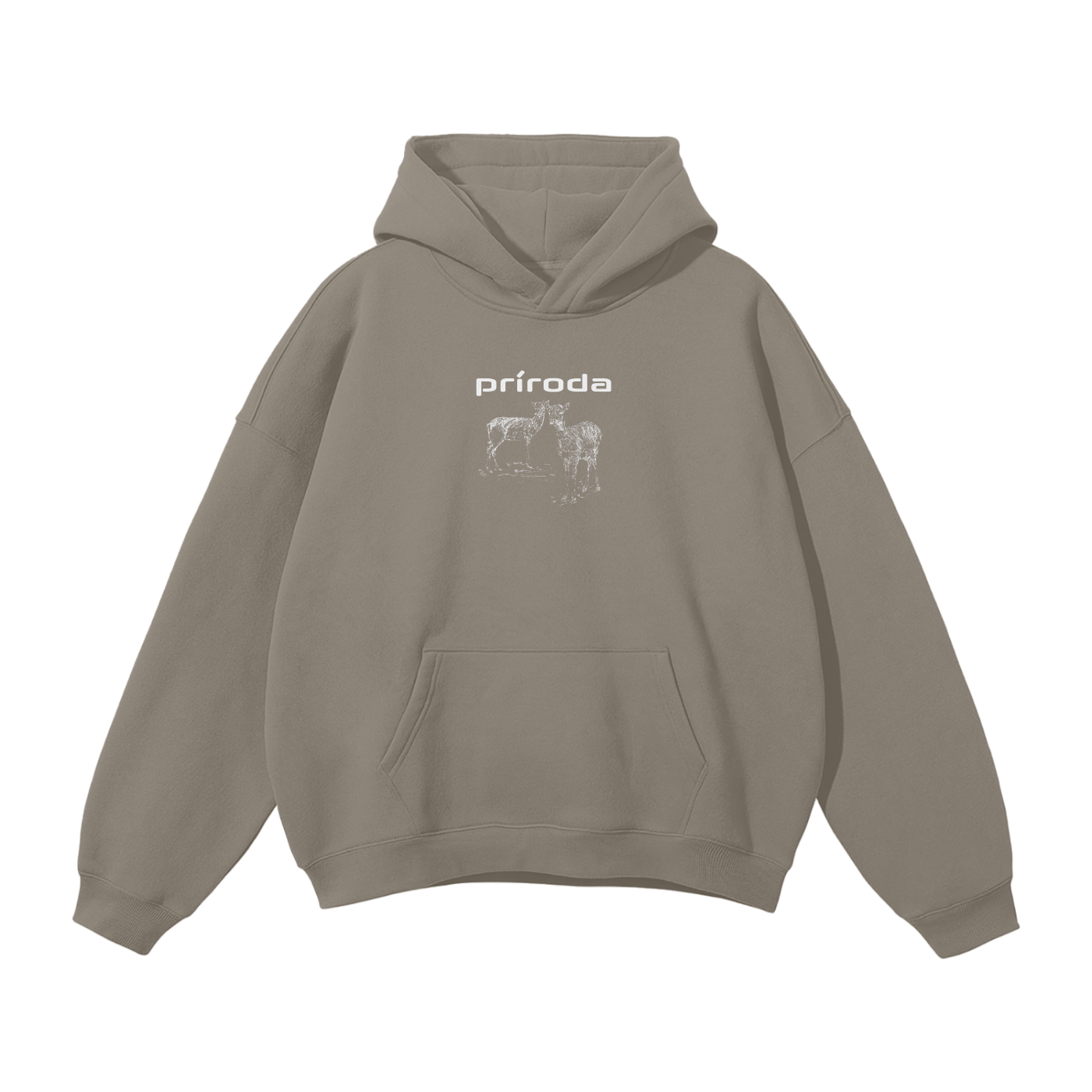 Oversized Deer Hoodie