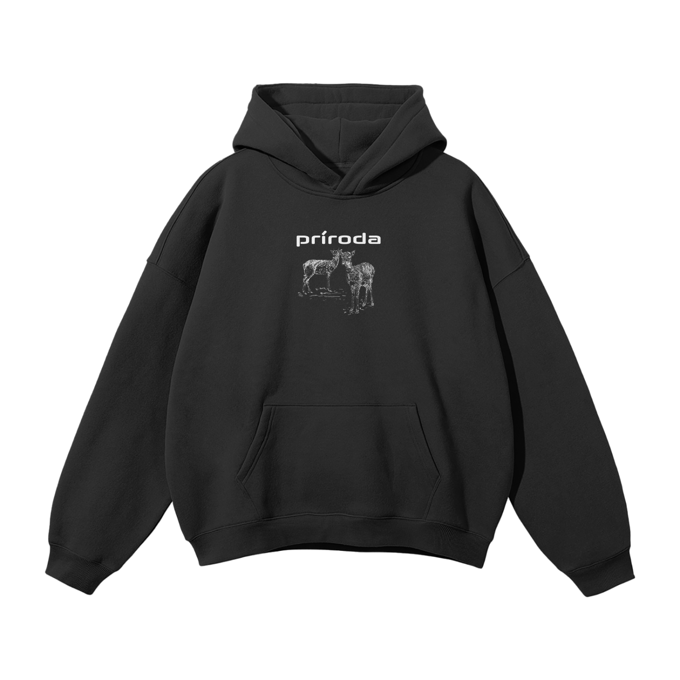 Oversized Deer Hoodie