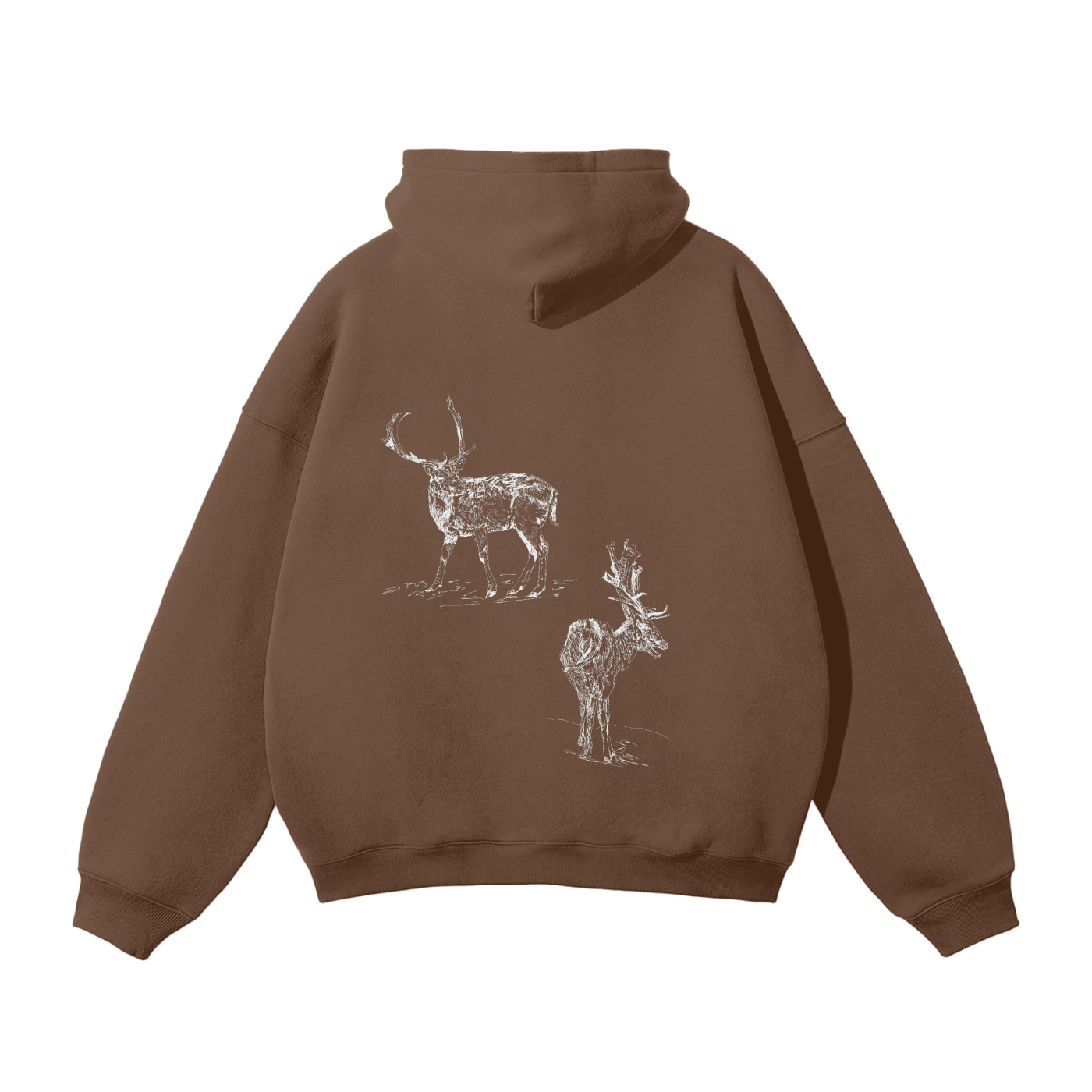 Oversized Deer Hoodie