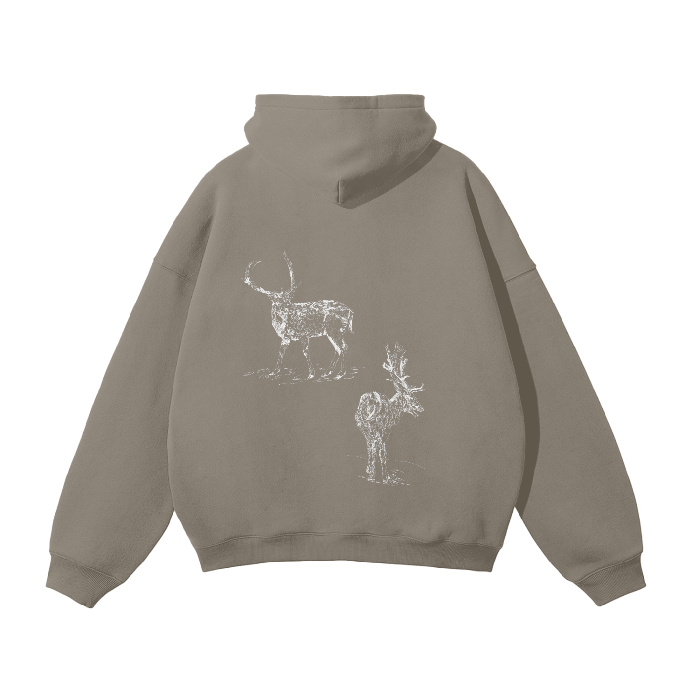 Oversized Deer Hoodie