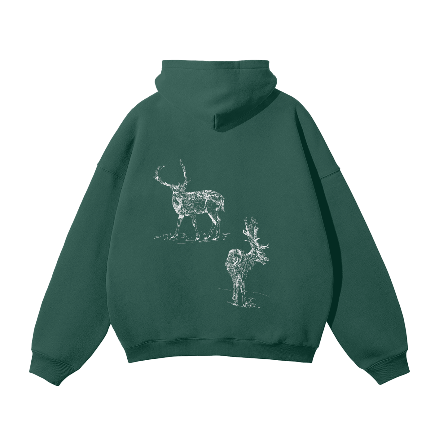 Oversized Deer Hoodie