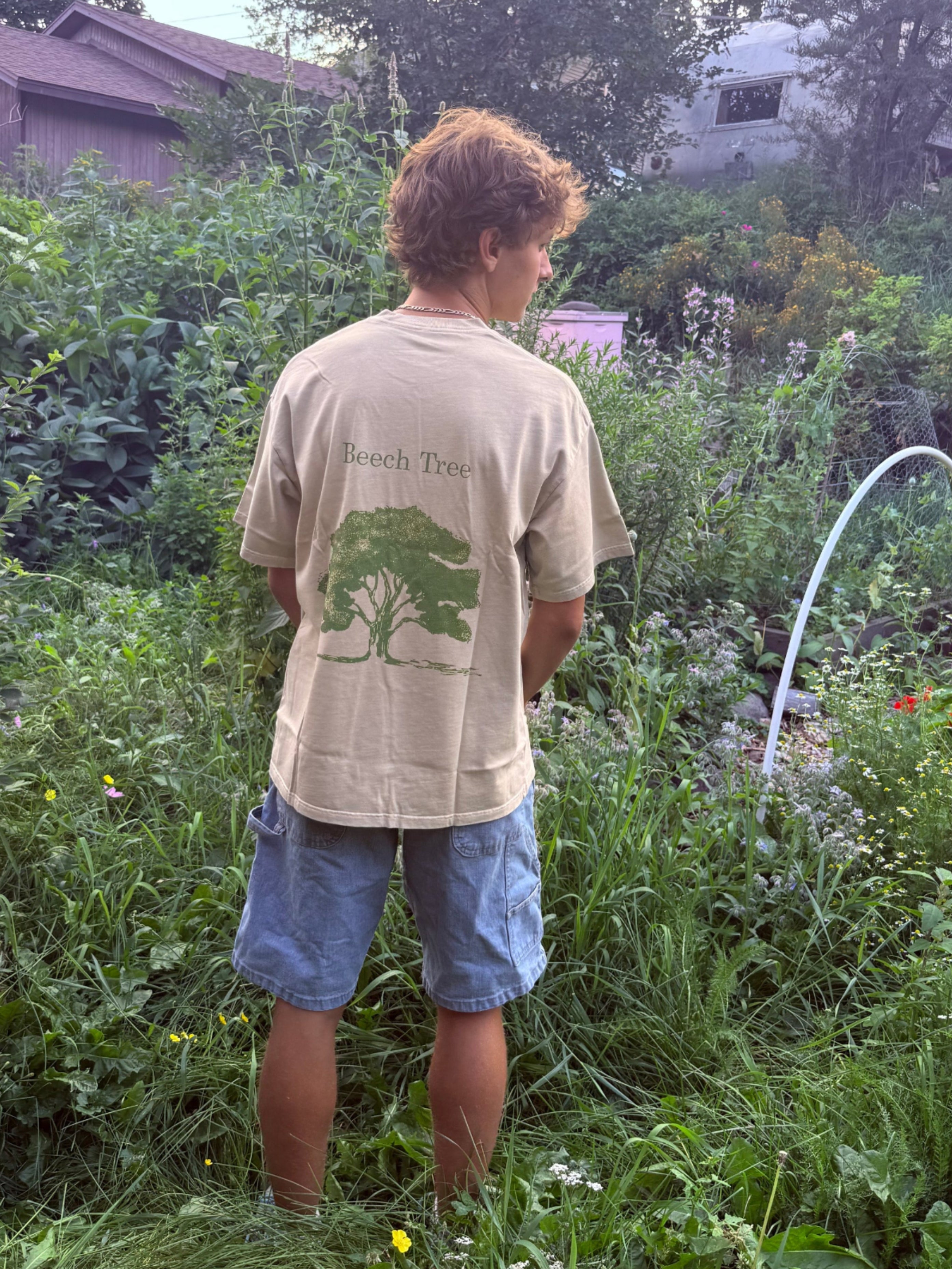 Oversized Beech Tree t-shirt