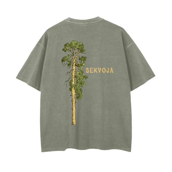 Sequoia Tree, Dropped shoulder T-Shirt