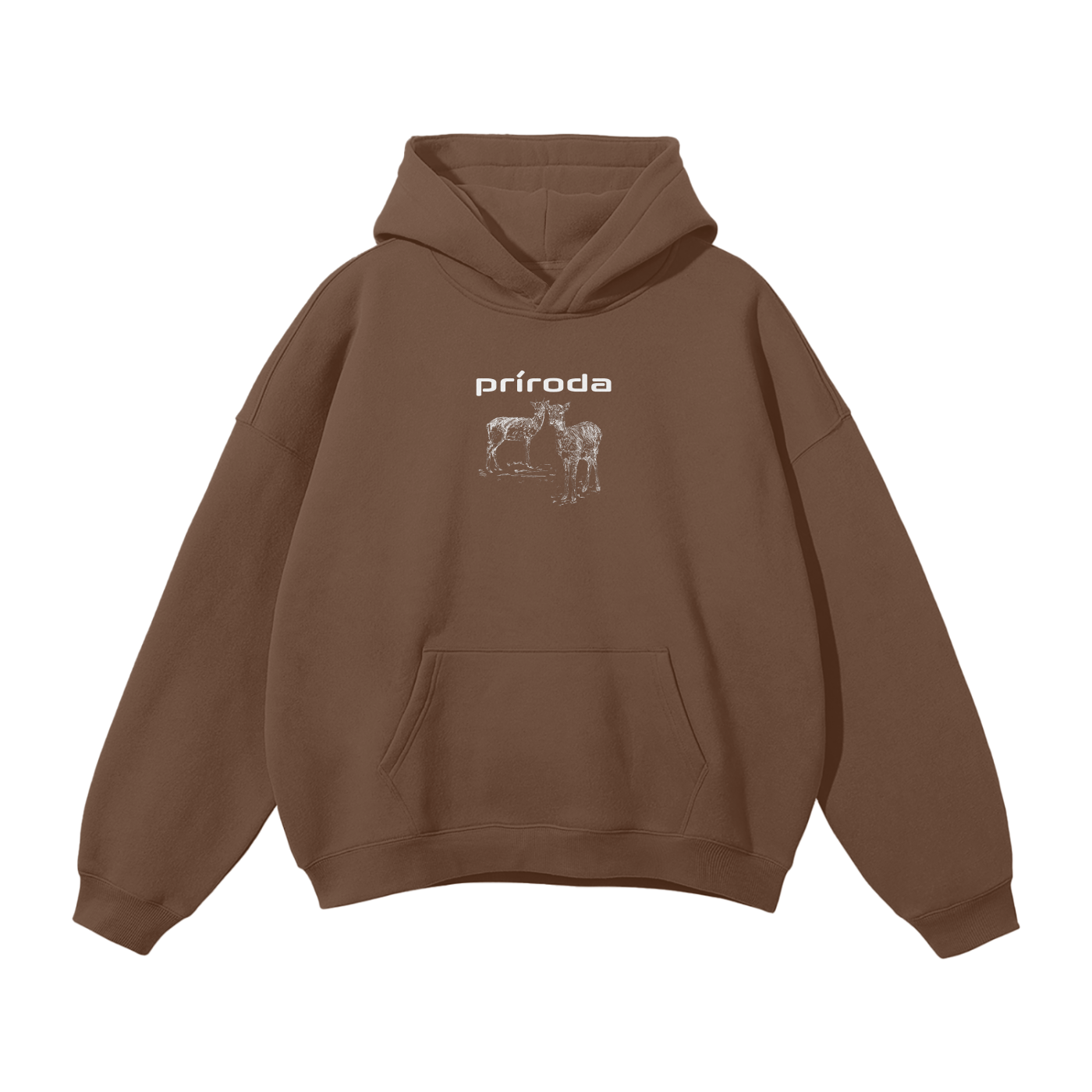 Oversized Deer Hoodie